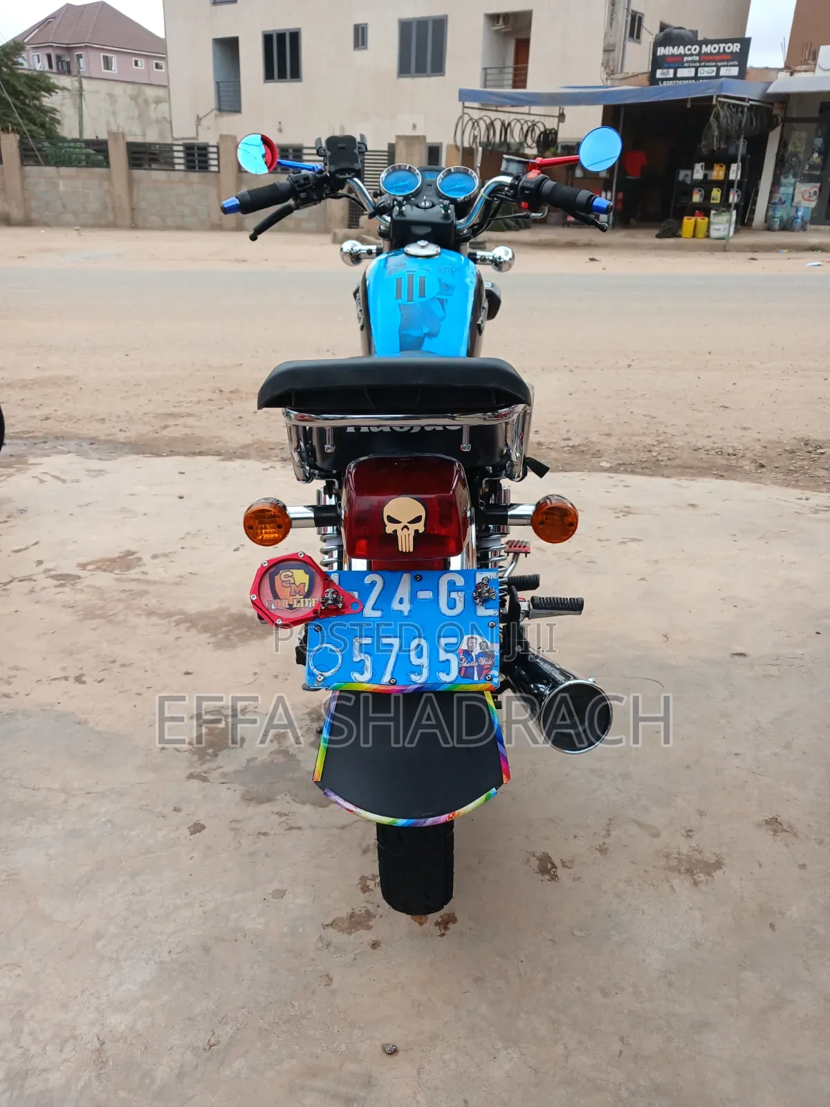 Haojue HJ125-8K 2024 Black
