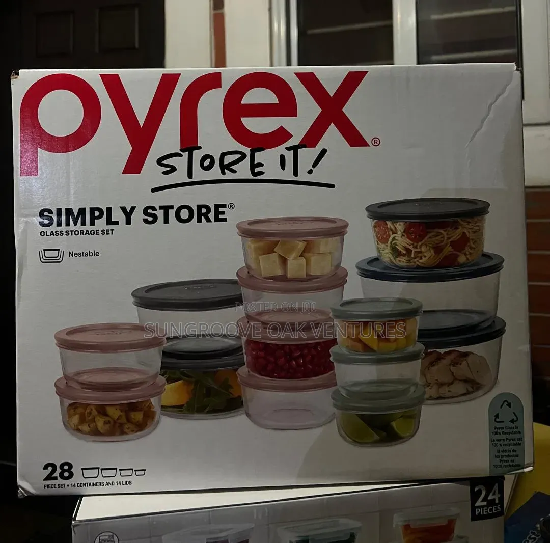 Pyrex Storage Glass Bowls 28cts