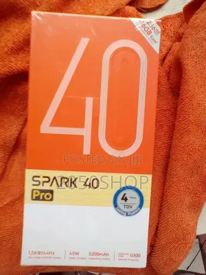 New Tecno Spark 40 Pro 256 GB Blue