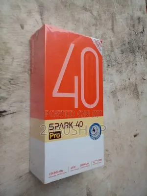 New Tecno Spark 40 Pro 256 GB Blue