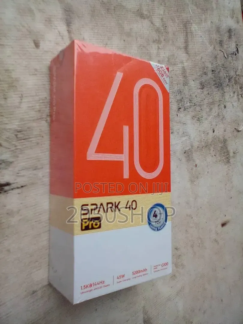 New Tecno Spark 40 Pro 256 GB Blue