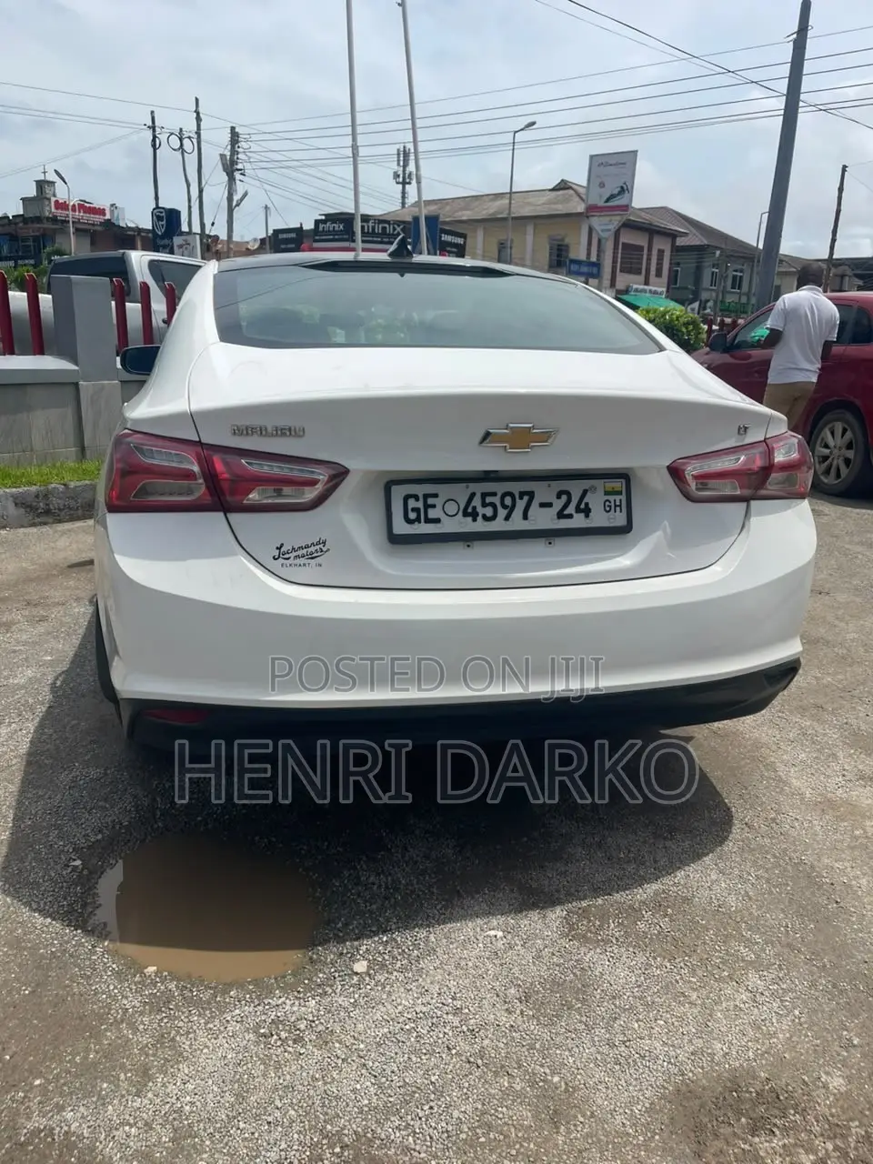 Chevrolet Malibu LT 2019 White