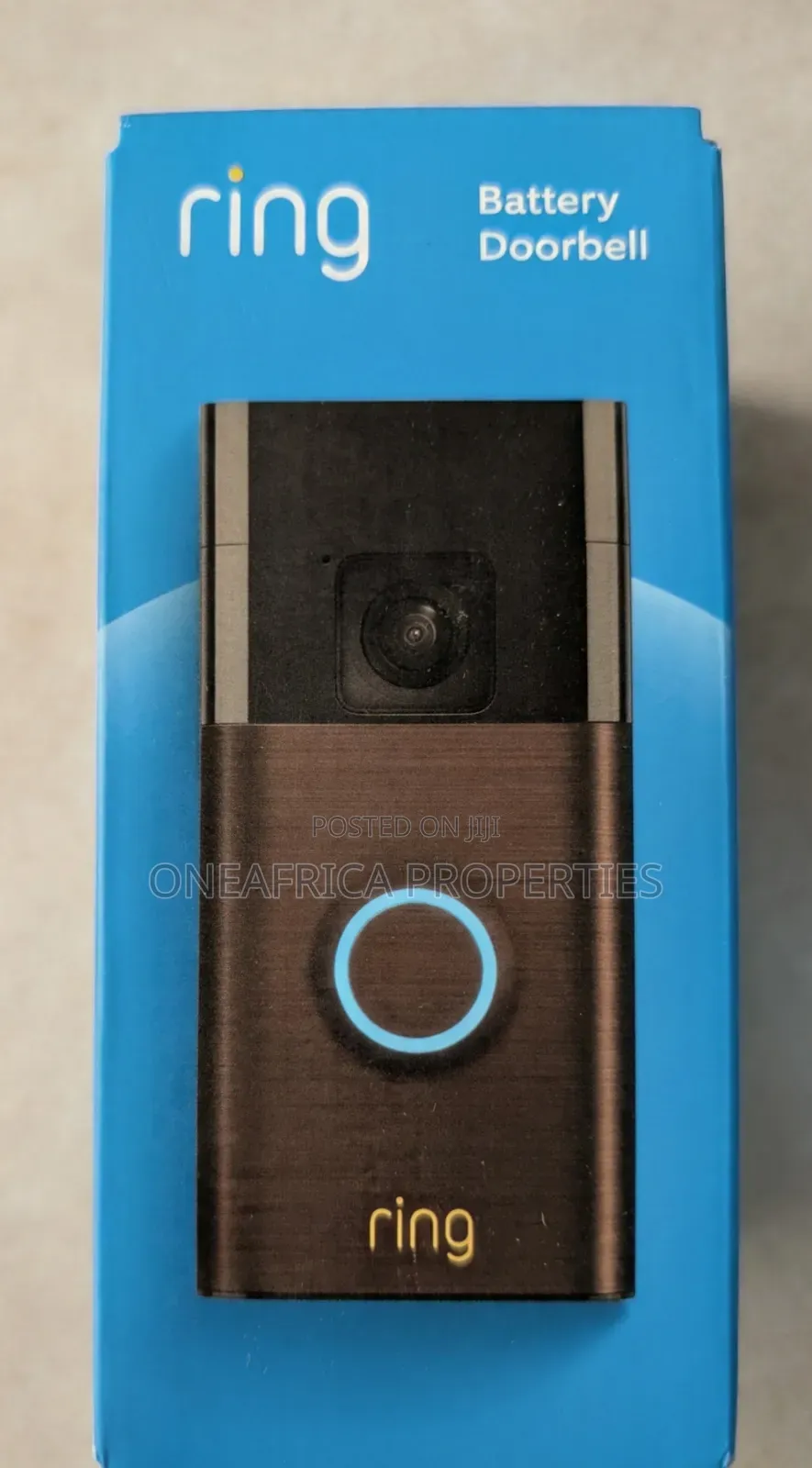 Ring Battery Doorbell, Venetian Bronze NEW Model