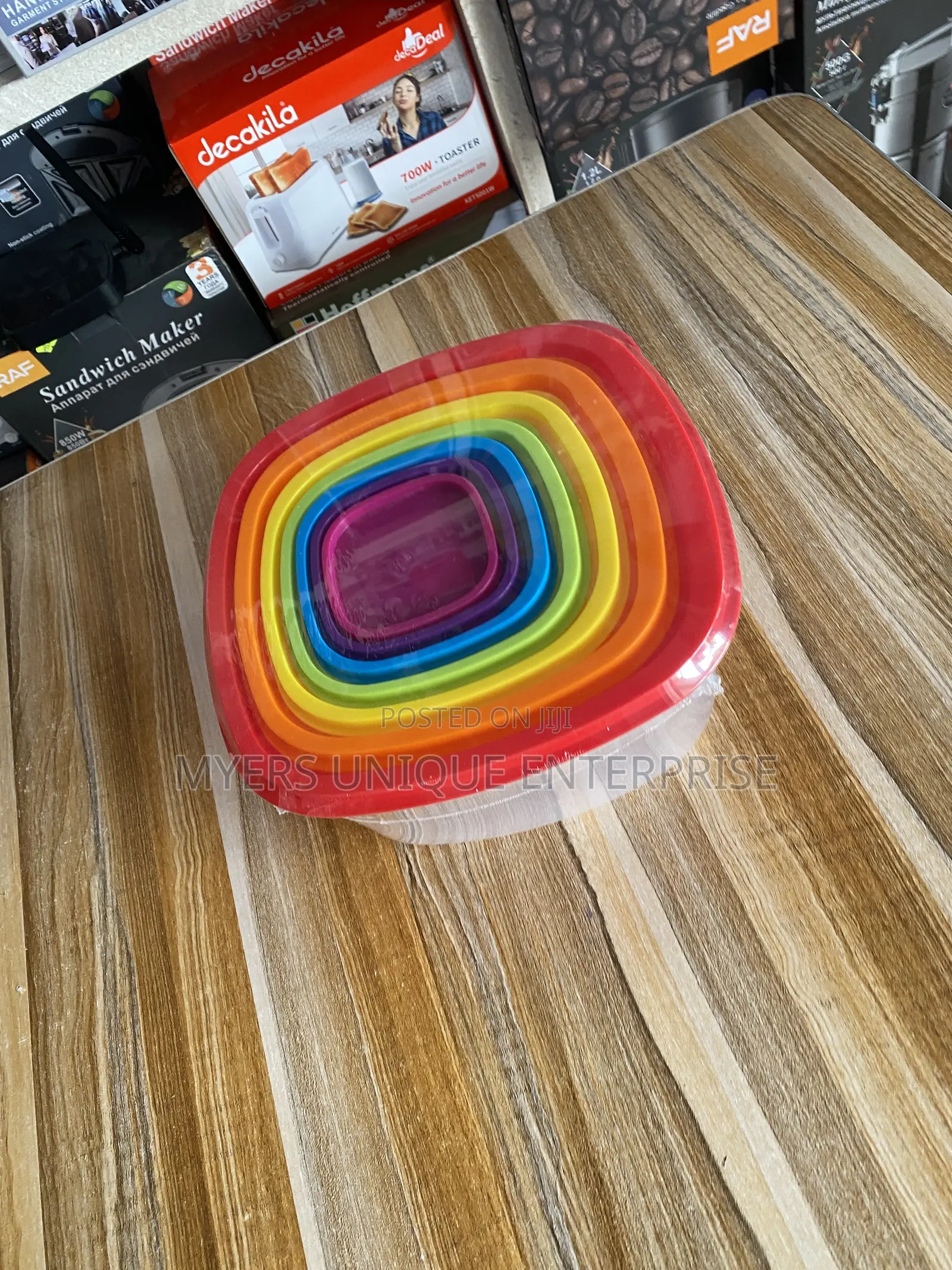 7pcs Plastic Food Keepers for Fridge