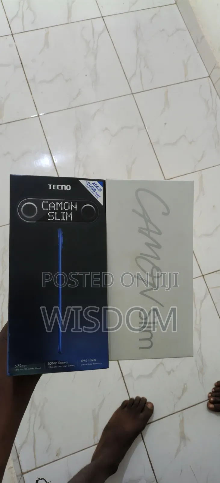 New Tecno Camon Slim 256 GB Blue