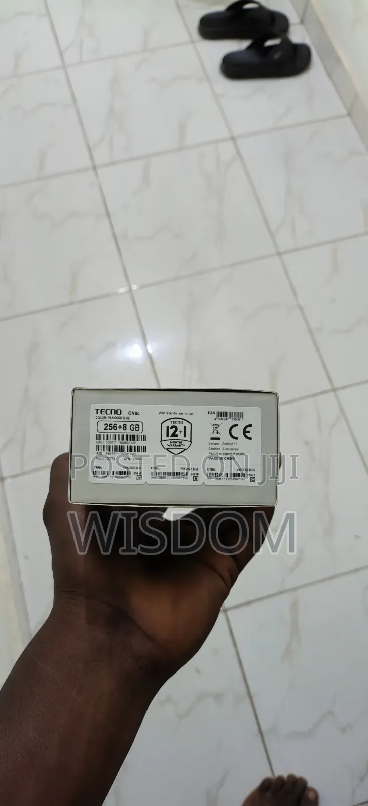 New Tecno Camon Slim 256 GB Blue