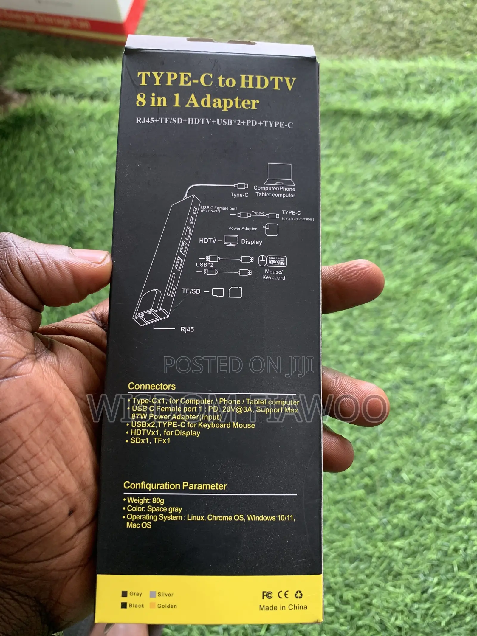 Multifunctional Type C Adapter (8in1)