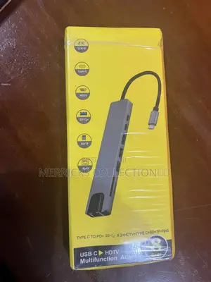 8 in 1 USB TYPE C “Docking Station Hub- 8 Ports