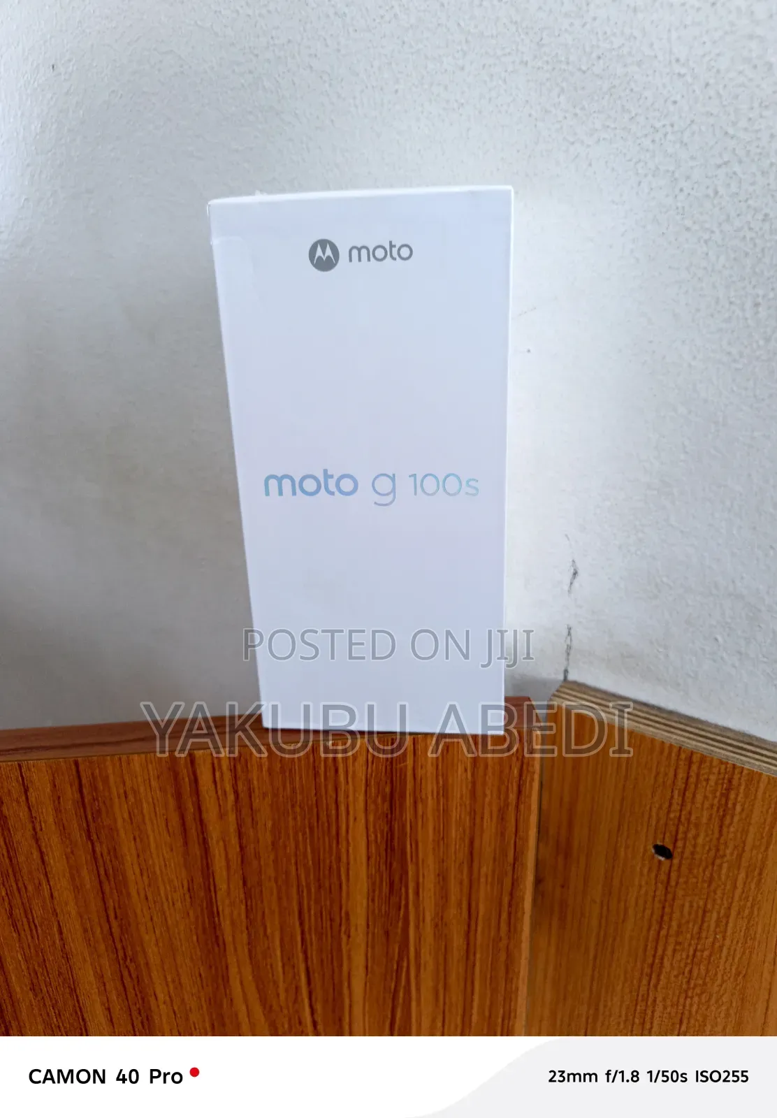 New Motorola Moto G100 5G 256 GB Black