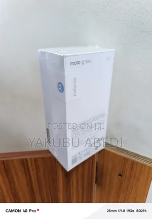 New Motorola Moto G100 5G 256 GB Black