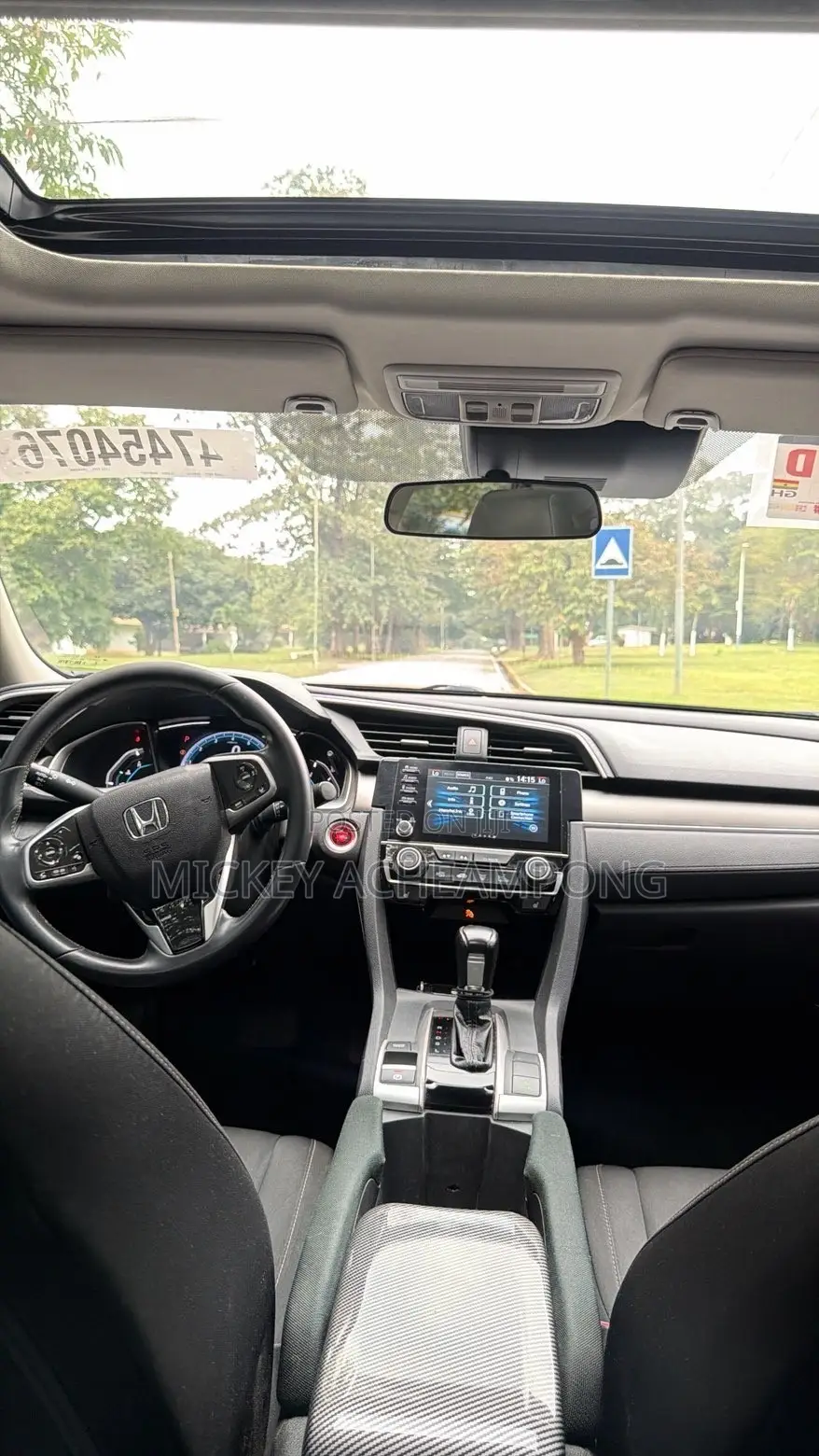 Honda Civic EX 2021 Gray