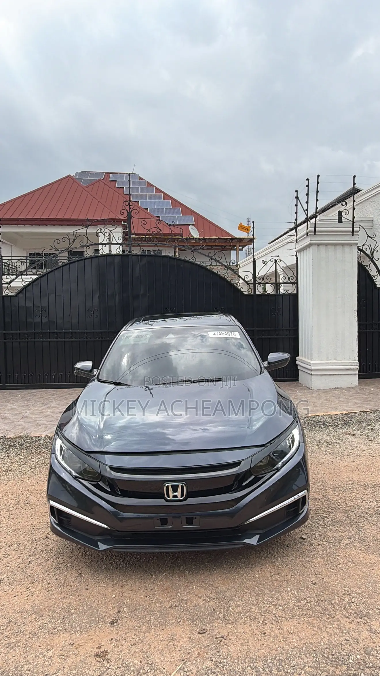 Honda Civic EX 2021 Gray