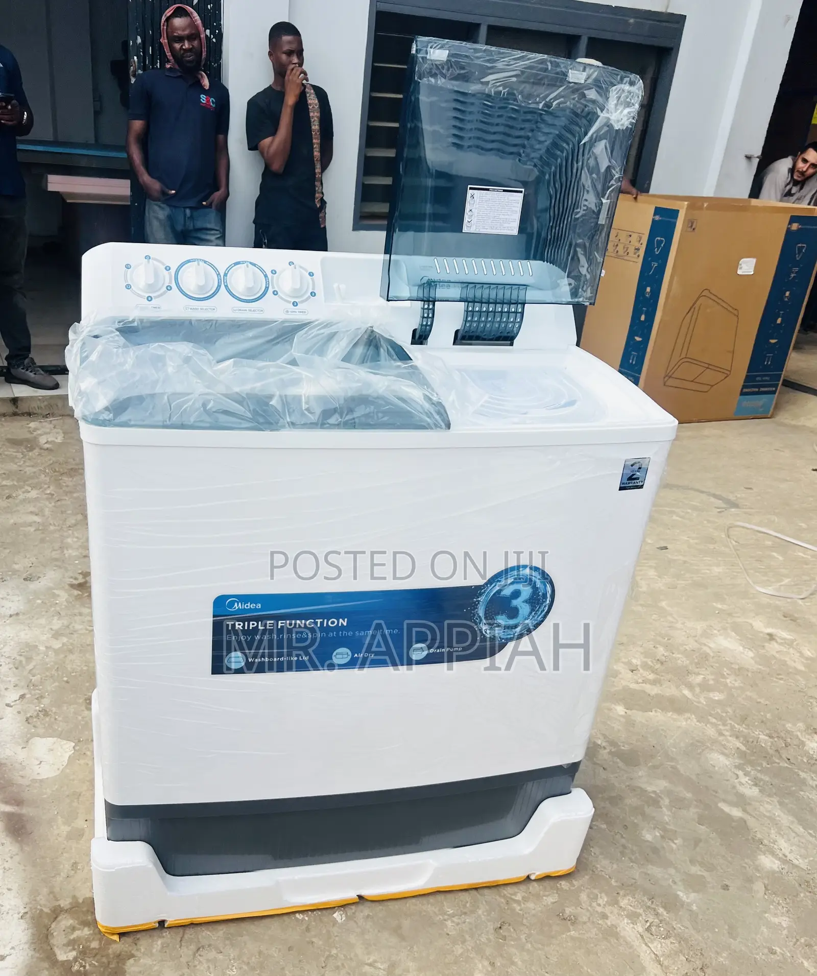 Order Affordable Midea 18kg Washing Machine(Spin Dry) 