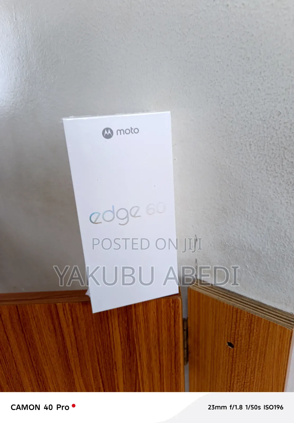 New Motorola Edge 60 Fusion 256 GB Black