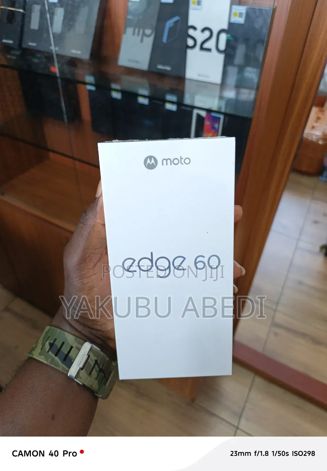 New Motorola Edge 60 Fusion 256 GB Black