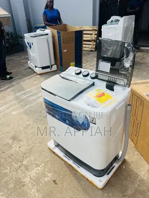 Super Durable Midea 7kg Semi-Automatic Washing Machine(White)