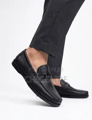 Black CD Loafers
