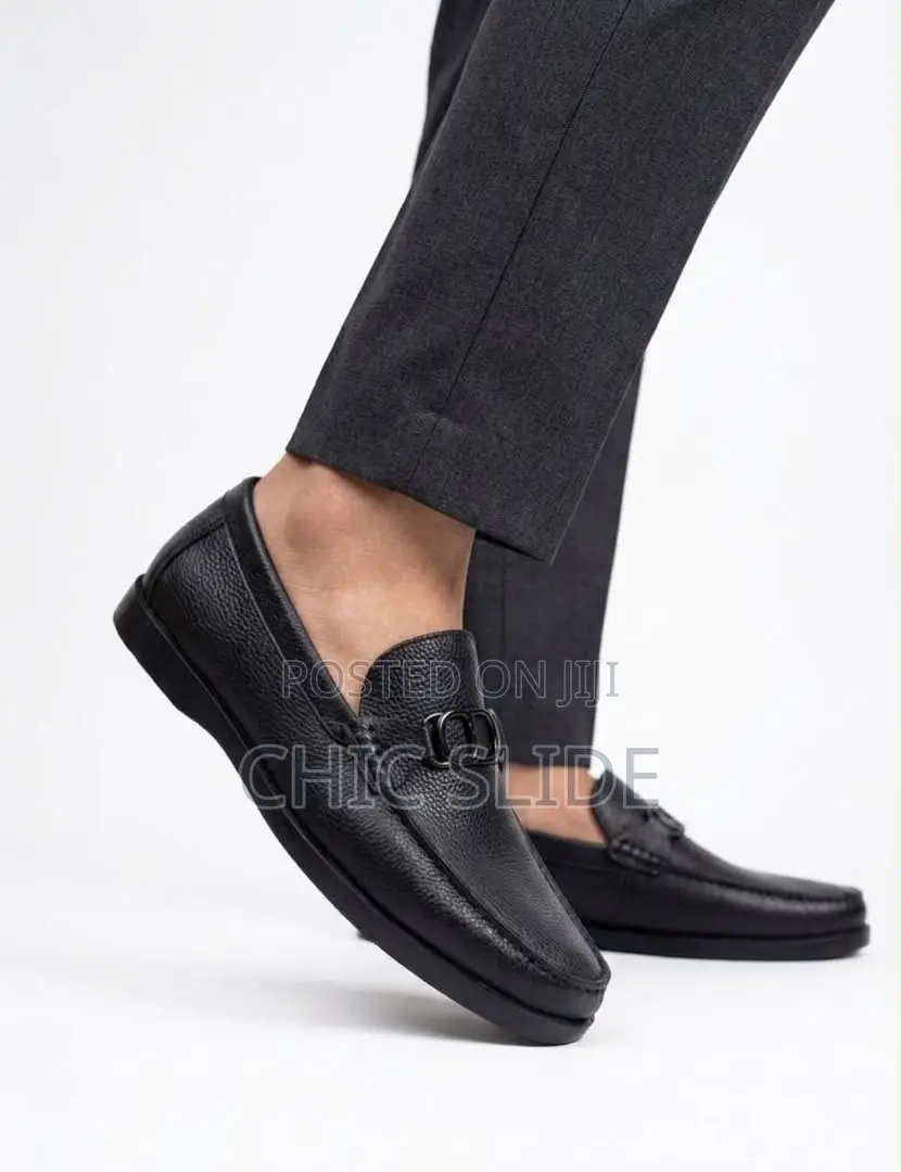 Black CD Loafers