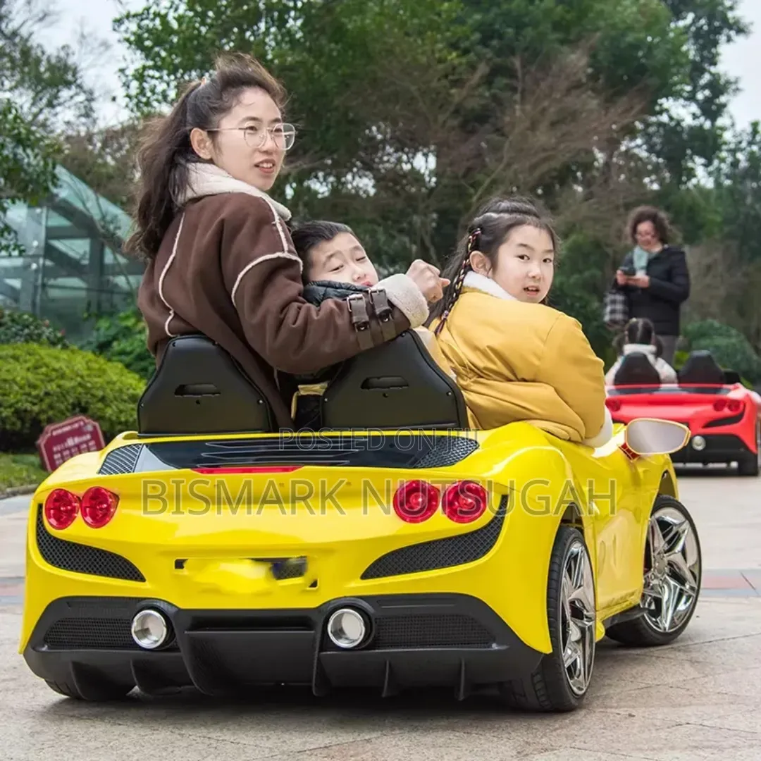 Two Seater Ferrari F8 Tributo Style Kids Electric Ride-on Toy Car.