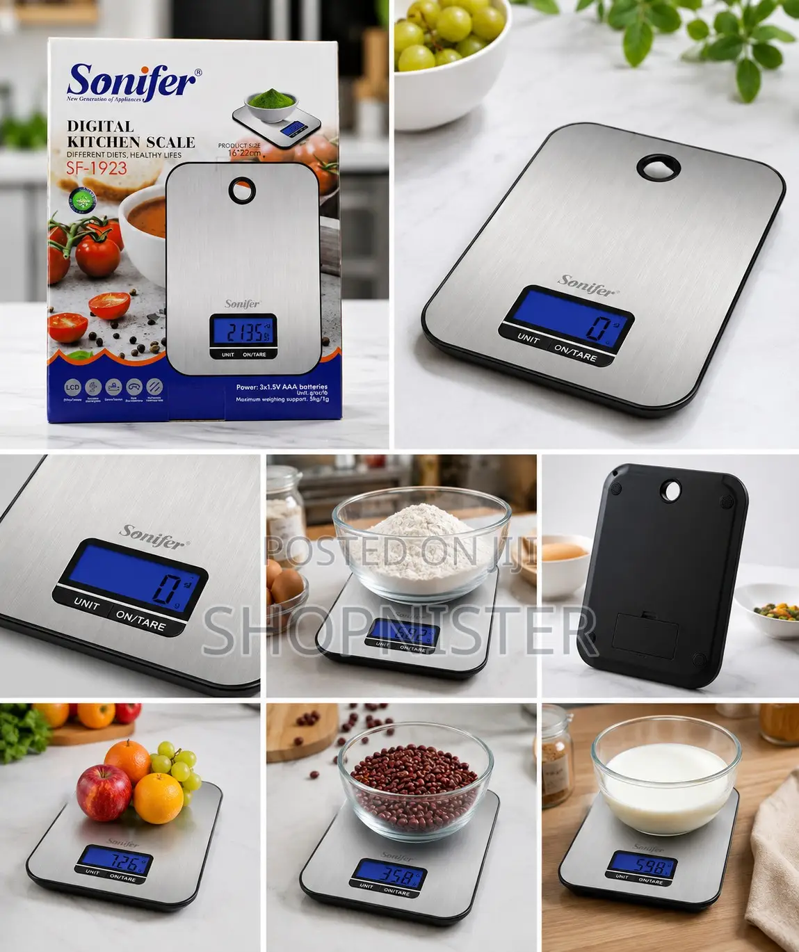 5kg High-Precision Food Weighing Scale