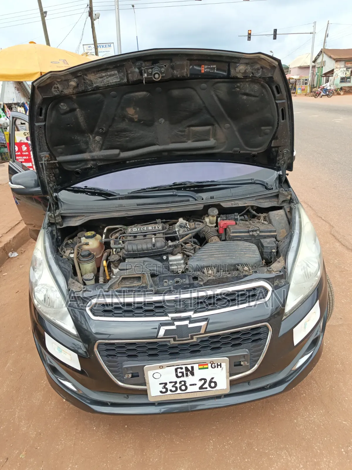 Chevrolet Spark 2012 Black