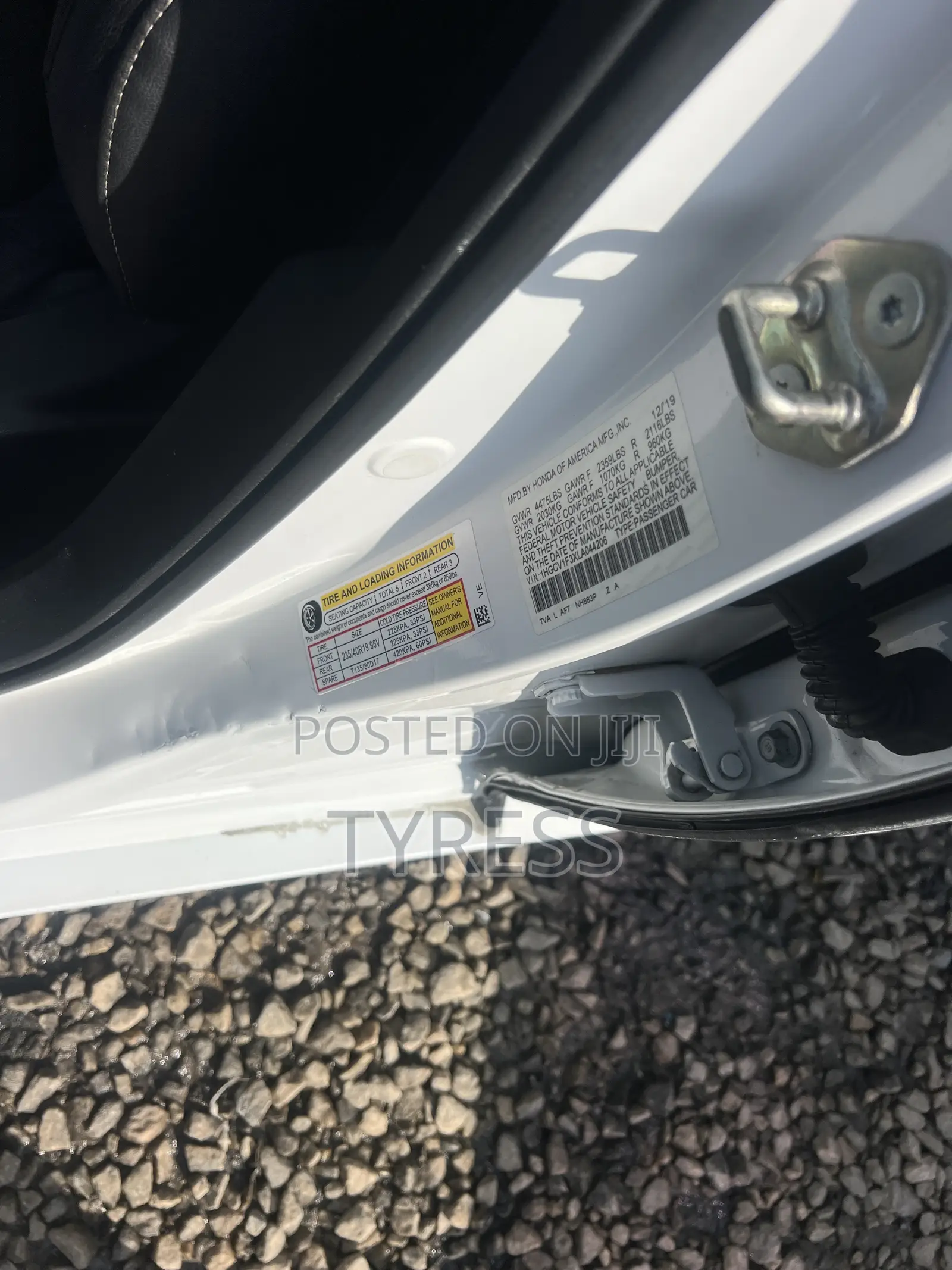 Honda Accord Sport 1.5T 2020 White