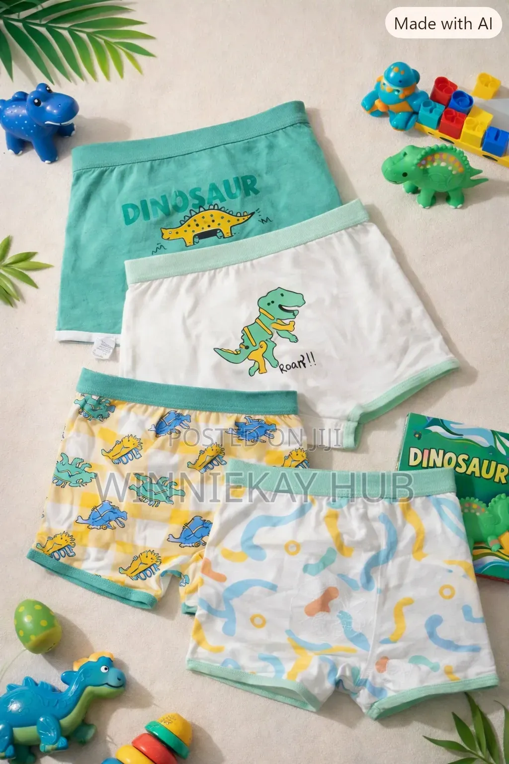 Kids Boxers (Price Is for a Dozen)