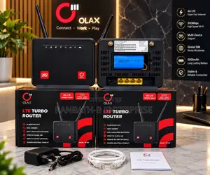 OLAX Mc60 4G Turbo Router – 300Mbps Wi-Fi | 5000mAh Battery
