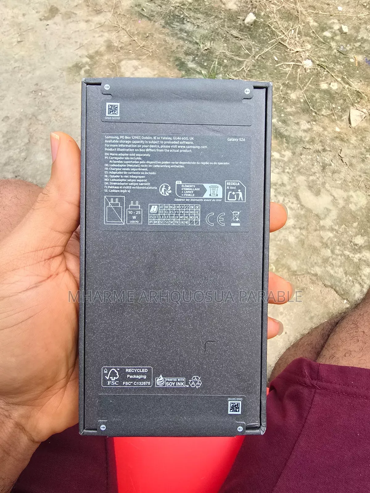 New Samsung Galaxy s26 256 GB Black