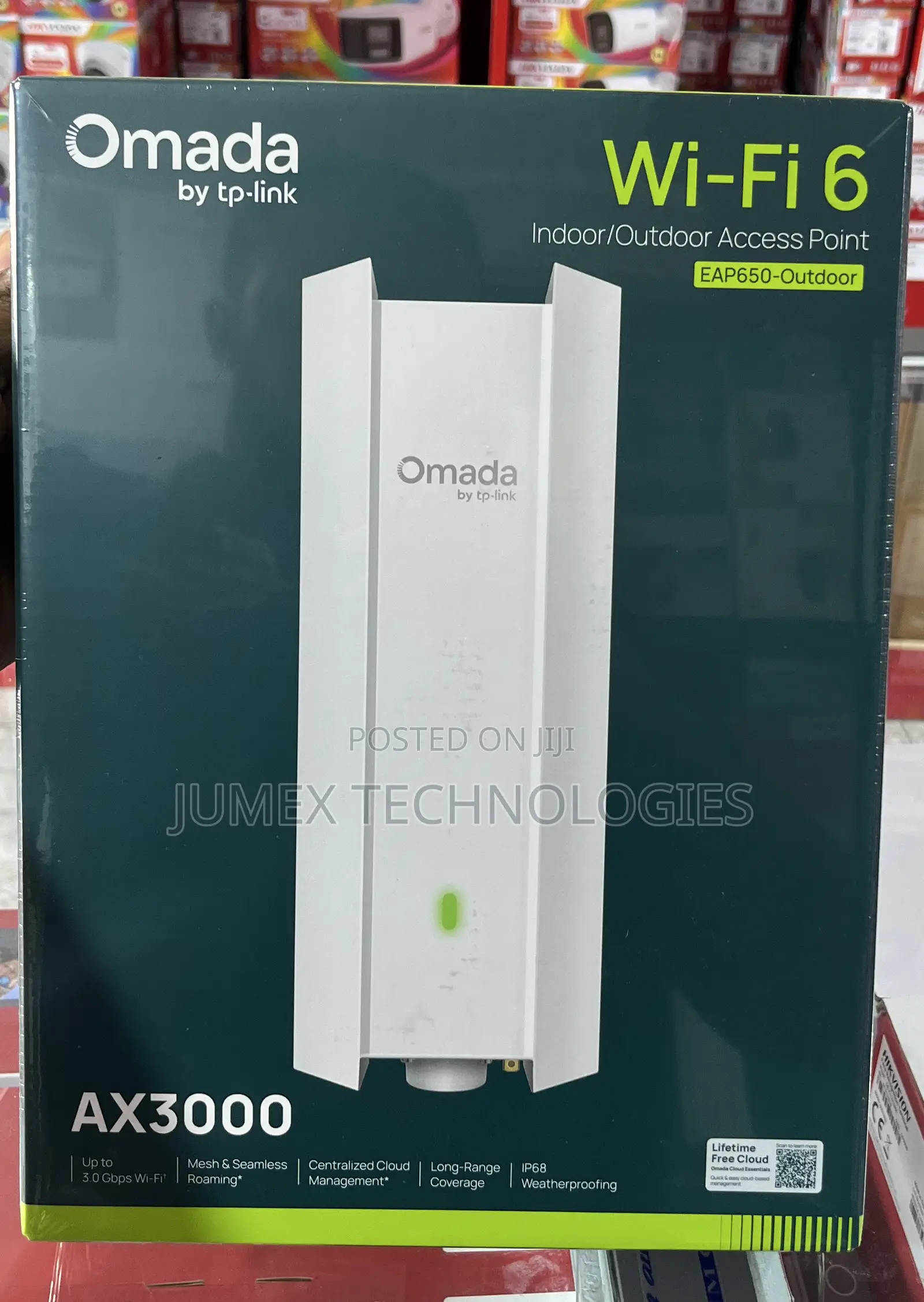 TP-Link Rap650-Outdoor Access Point Wifi6 Ax3000 Omada