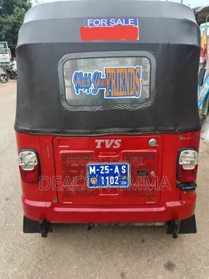 TVS King Deluxe Plus iTouch Start 2025 Red