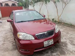 Toyota Corolla 2008 Burgundy