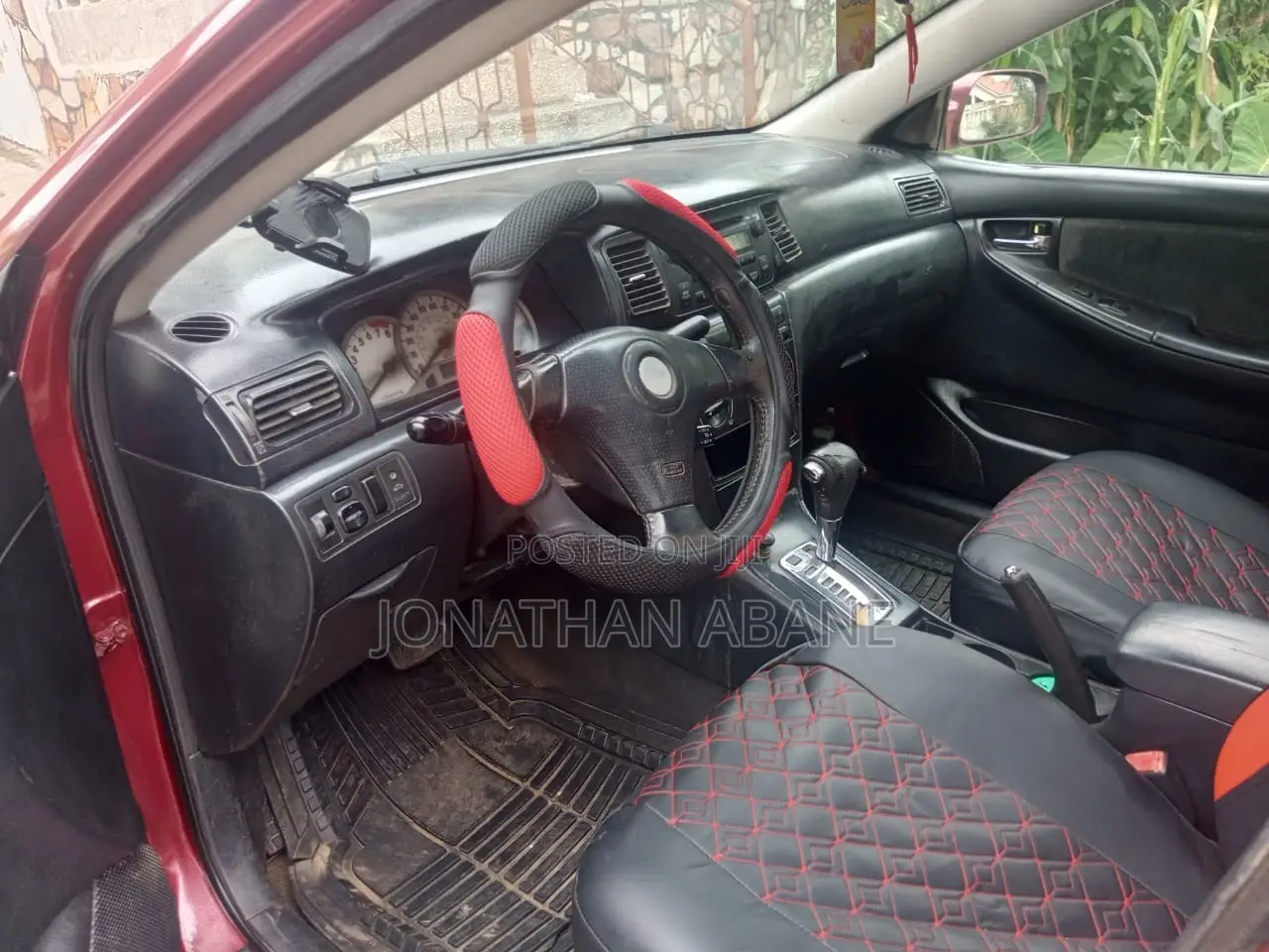 Toyota Corolla 2008 Burgundy