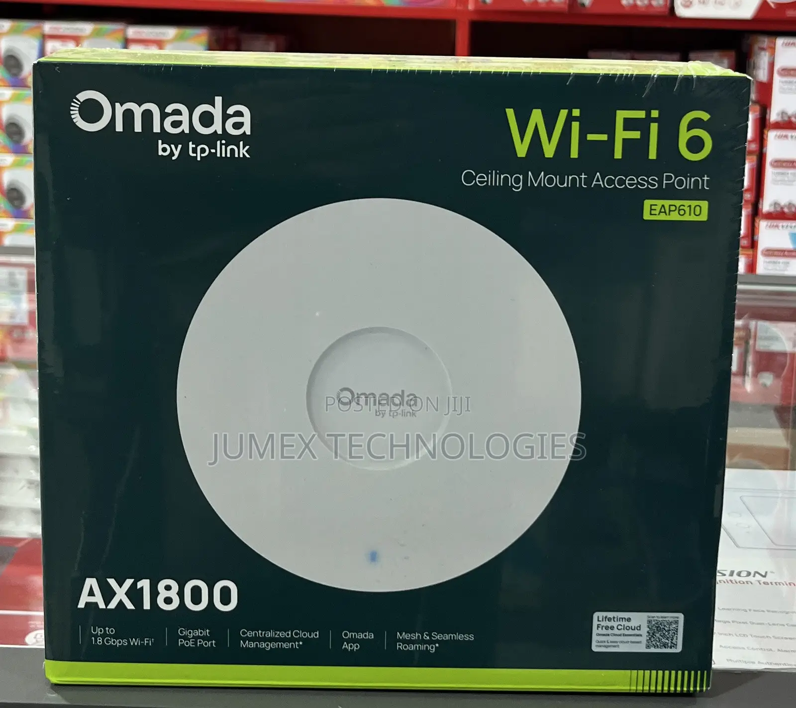 TP-Link Eap610 Ceiling Mount Access Point Ax1800 Wifi6