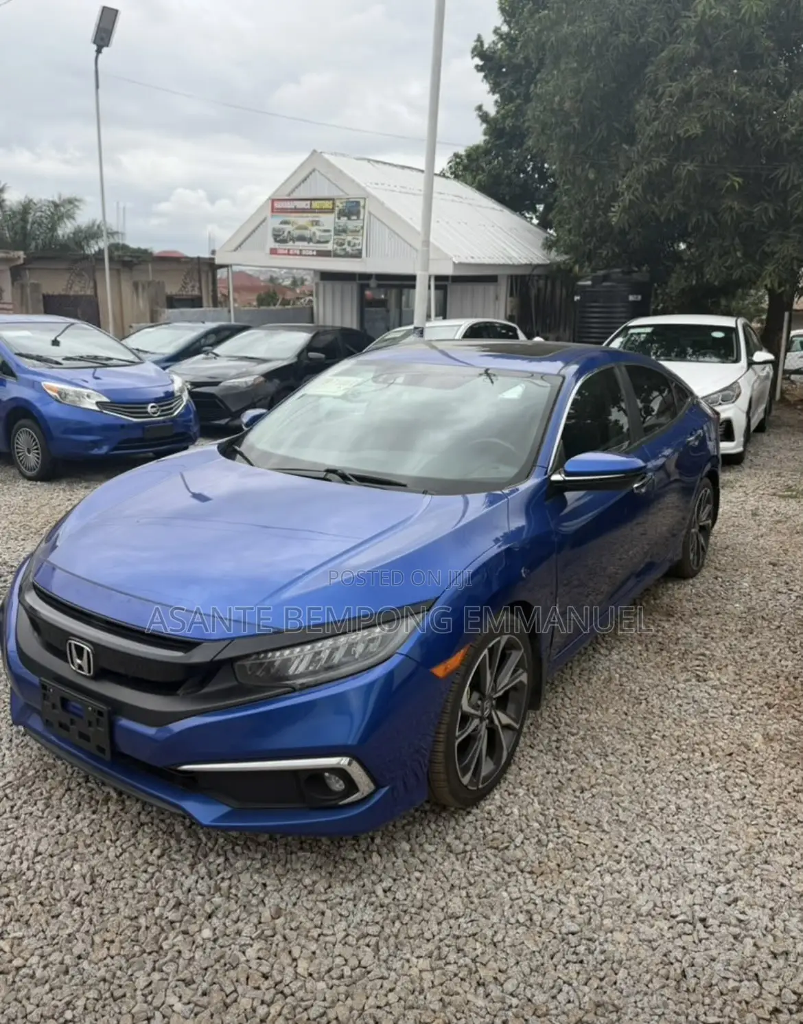 Honda Civic Touring Sedan 2020 Blue