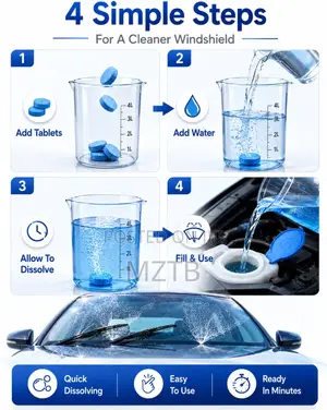 Windshield Washer Tablets - 10 Pieces