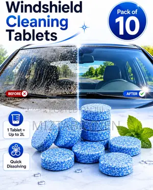 Windshield Washer Tablets - 10 Pieces