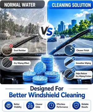 Windshield Washer Tablets - 10 Pieces