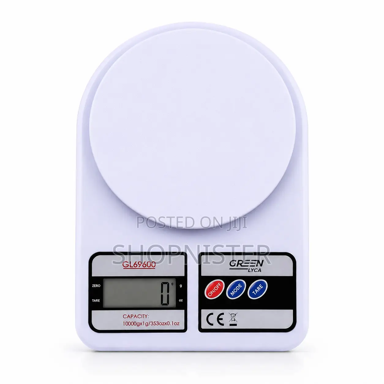 Digital Kitchen Scale 10KG – High Precision Electronic Food Scale