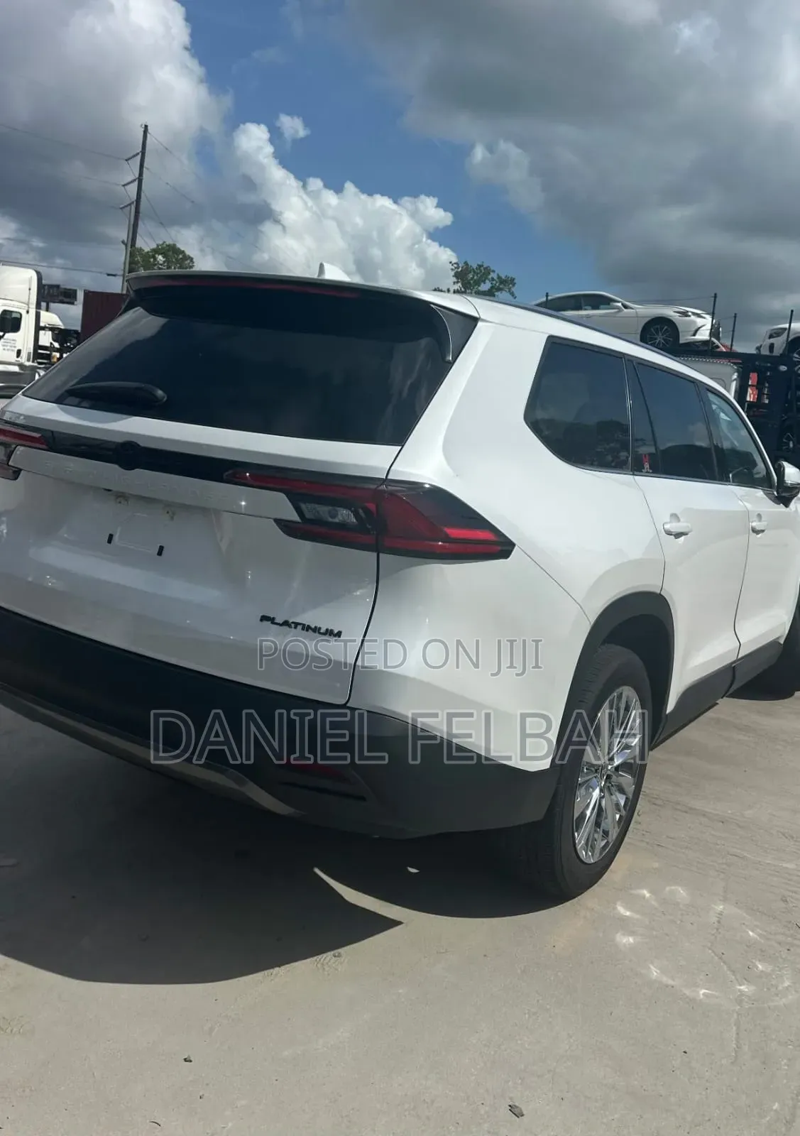 Toyota Grand Highlander Platinum 2025 Off white