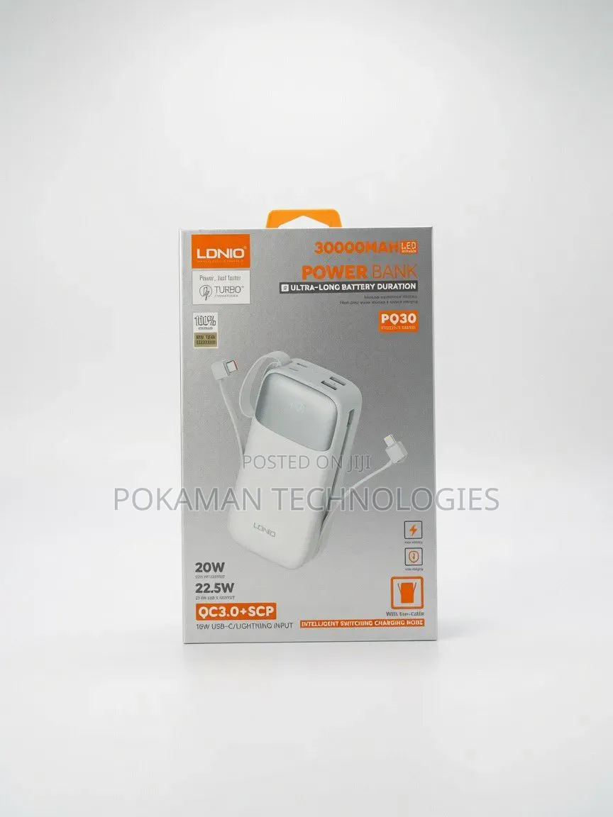 LDNIO 30000MAH Power Bank