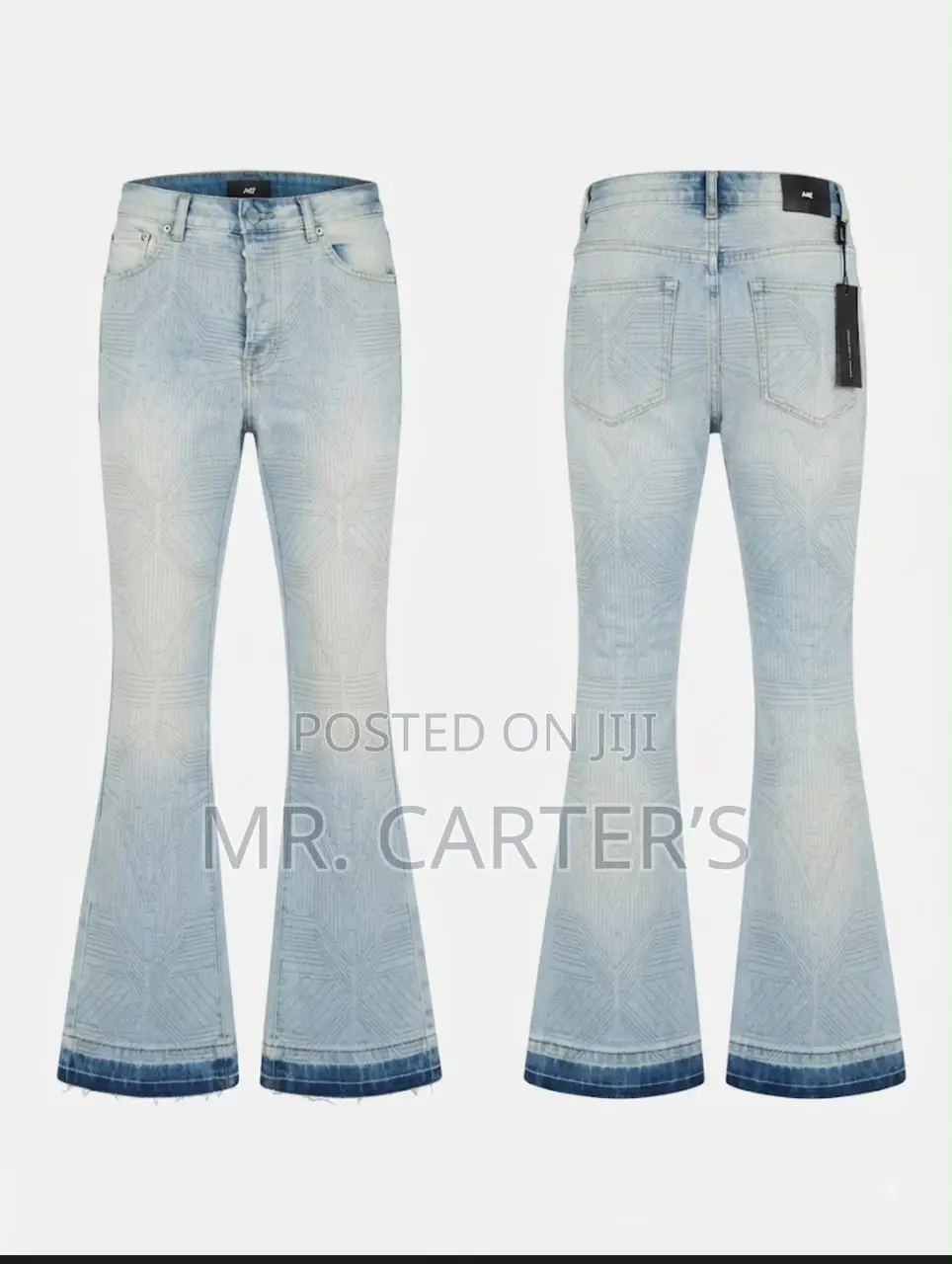 Trap Star Flare Jeans Available in All Sizes