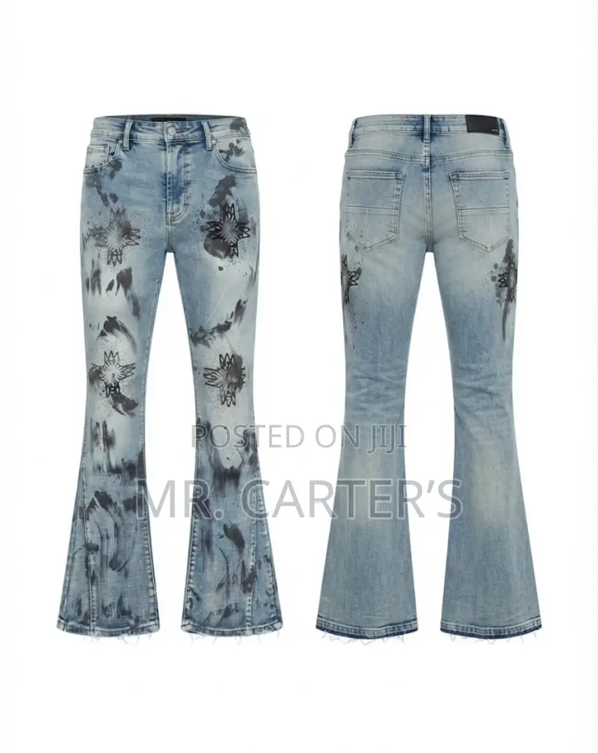 Trap Star Flare Jeans Available in All Sizes