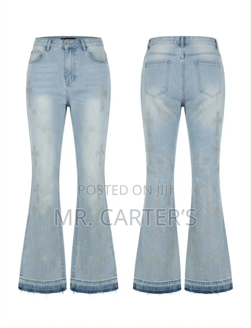 Trap Star Flare Jeans Available in All Sizes