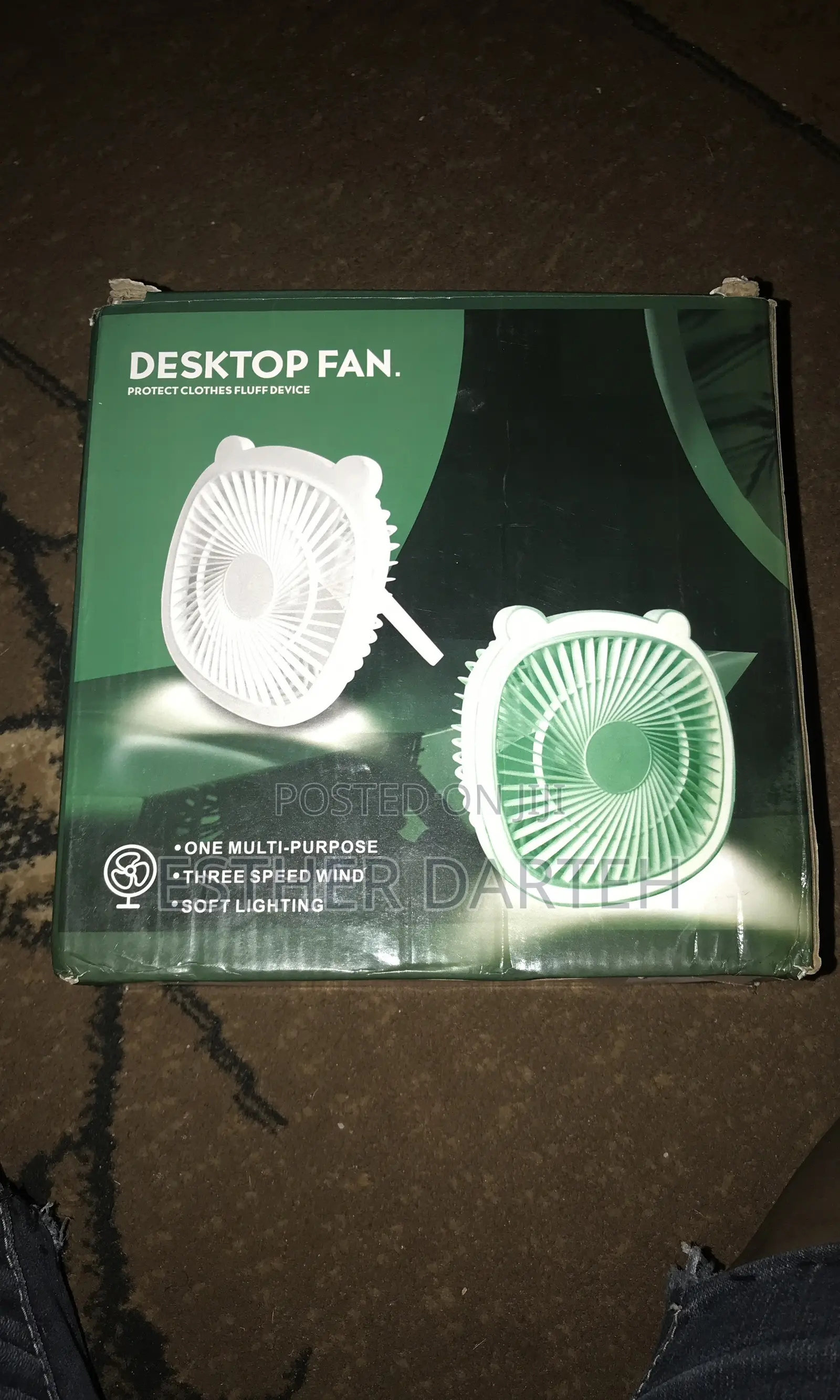 Destop Lamp Fan