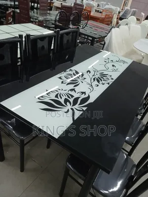 A Firm Glass Dining Table