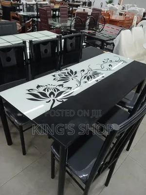 A Firm Glass Dining Table