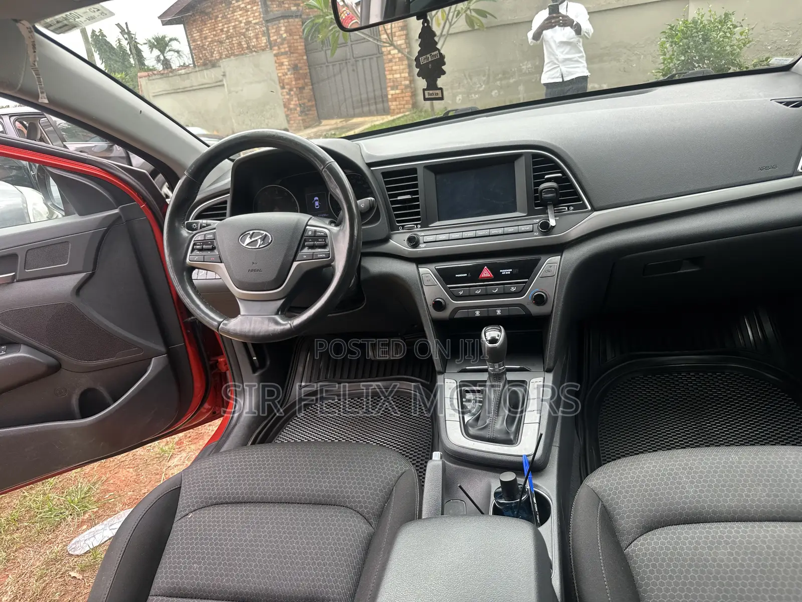 Hyundai Elantra Limited 2018 Orange