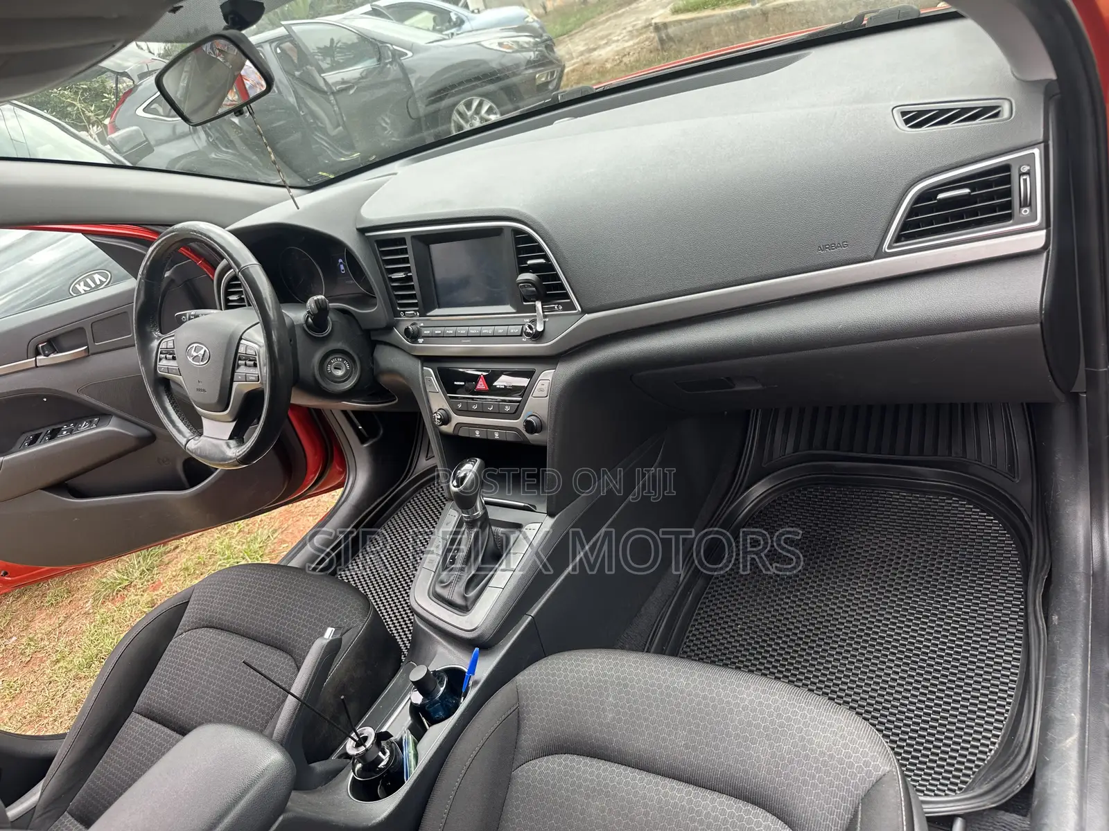 Hyundai Elantra Limited 2018 Orange
