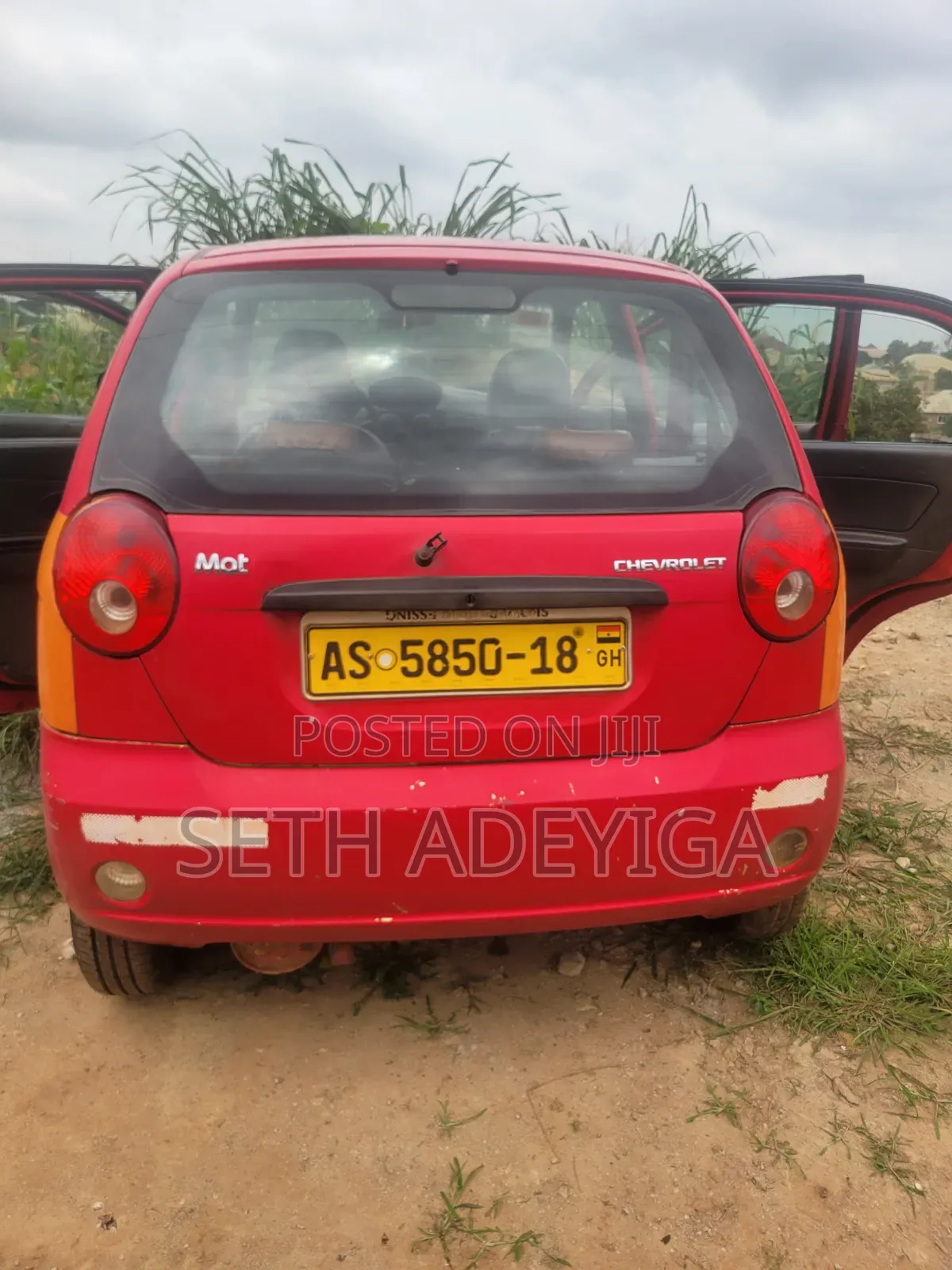 Chevrolet Matiz 2009 Red